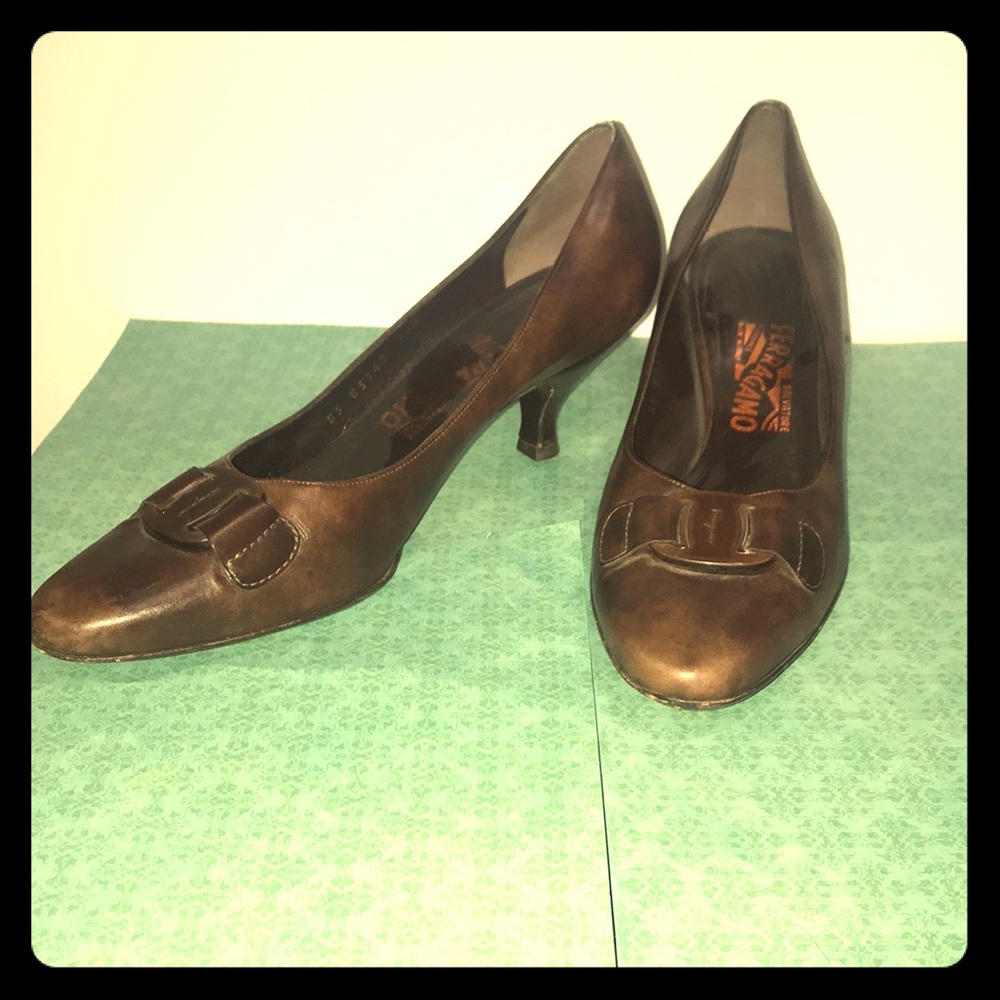 Salvatore Ferragamo Loafer Pumps